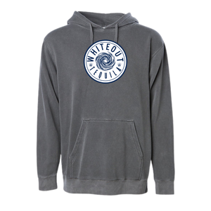 White Out Tequila French Terry Hoodie - Agave Charcoal