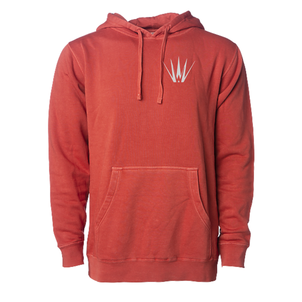 White Out Tequila French Terry Hoodie - Añejo Rust