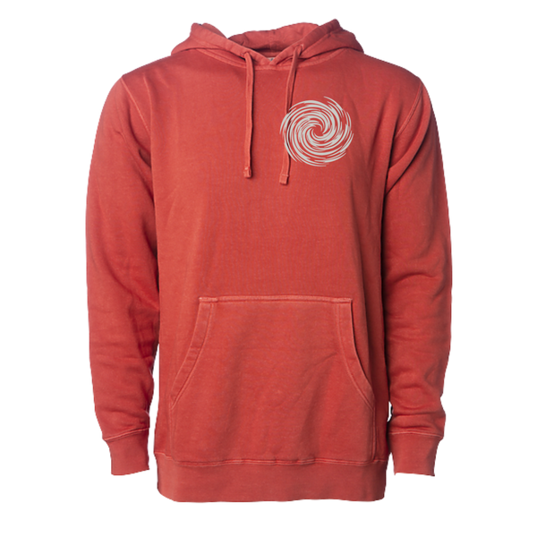 White Out Tequila French Terry Hoodie - Añejo Rust