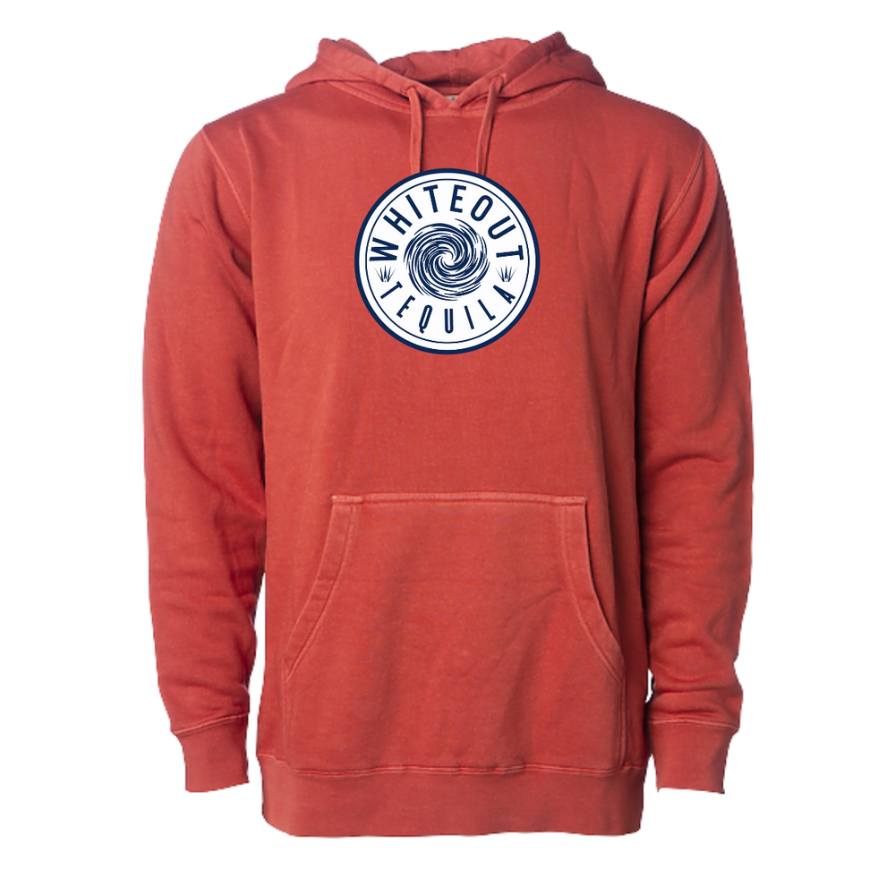 White Out Tequila French Terry Hoodie - Añejo Rust