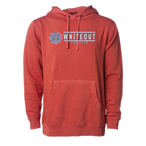 White Out Tequila French Terry Hoodie - Añejo Rust