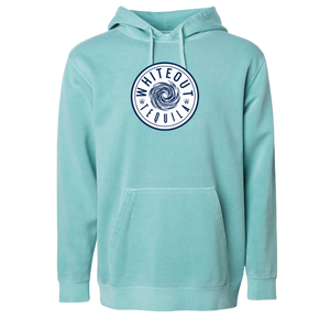 White Out Tequila French Terry Hoodie - Fresh Pour Mint