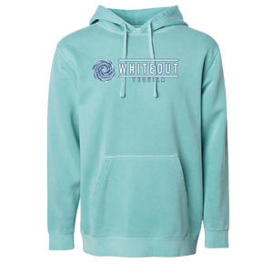 White Out Tequila French Terry Hoodie - Fresh Pour Mint