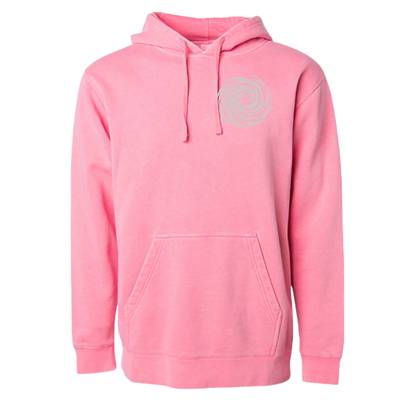 White Out Tequila French Terry Hoodie - Pink Blush Agave
