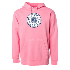 White Out Tequila French Terry Hoodie - Pink Blush Agave