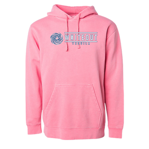 White Out Tequila French Terry Hoodie - Pink Blush Agave