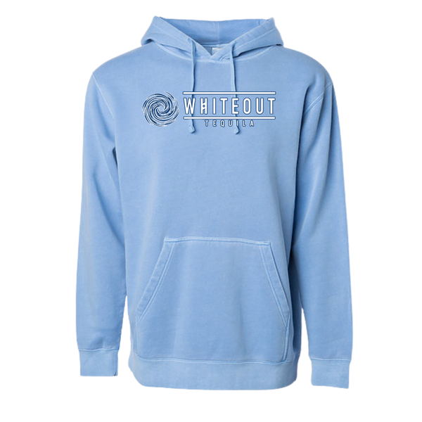 White Out Tequila French Terry Hoodie - True Blue Spirit