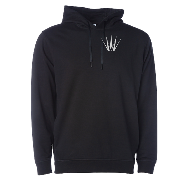 White Out Tequila Performance Hoodie - Blackout Black