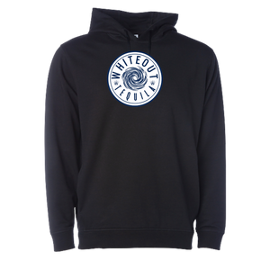 White Out Tequila Performance Hoodie - Blackout Black