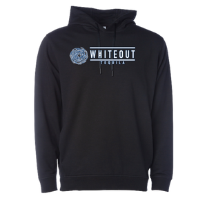 White Out Tequila Performance Hoodie - Blackout Black