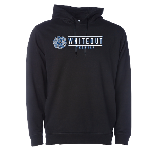 White Out Tequila Performance Hoodie - Blackout Black