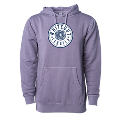 White Out Tequila French Terry Hoodie - Lavender Spirit Bloom