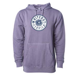 White Out Tequila French Terry Hoodie - Lavender Spirit Bloom